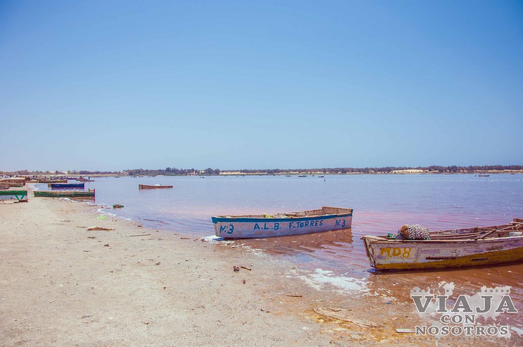 Como llegar al lago Rosa de Senegal