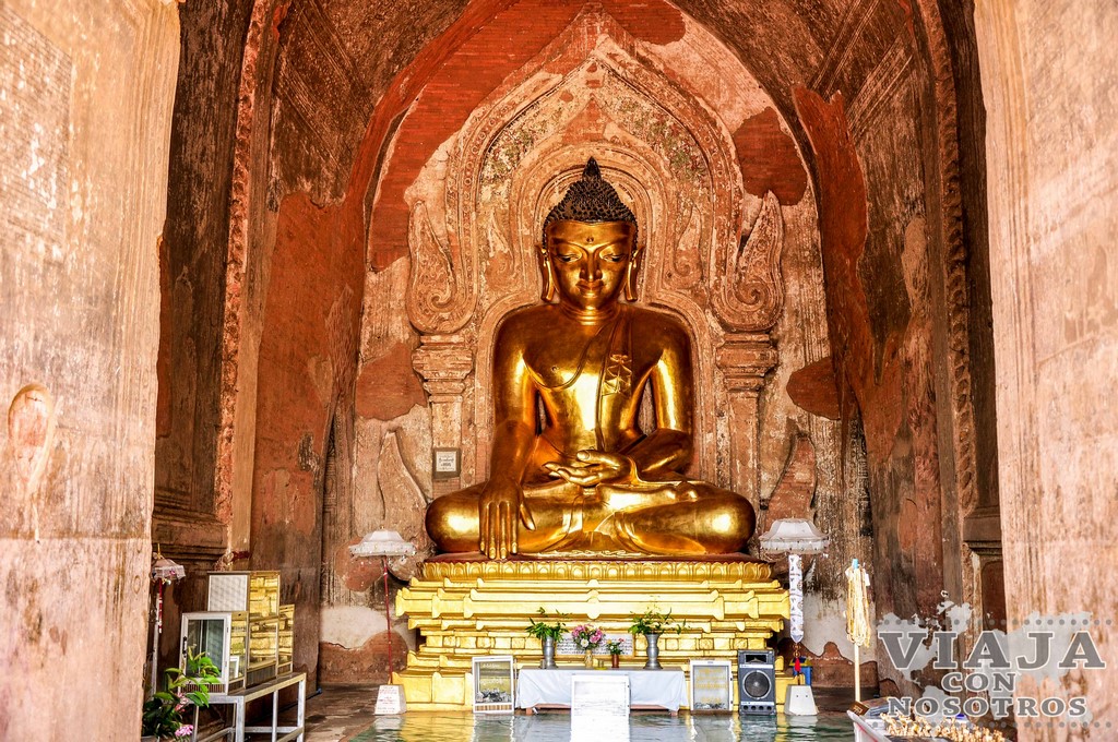 Templo Htilominlo en Bagan