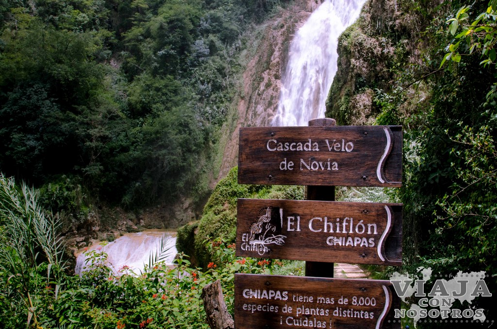 Como llegar a las cascadas del Chiflón