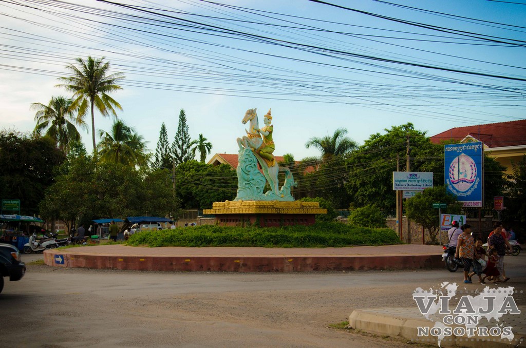 Ruta para recorrer Battambang