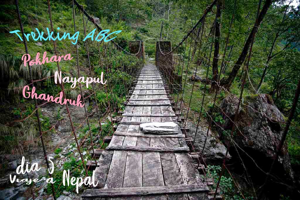 Como ir de Pokhara al comienzo del trekking de los Annapurnas. Como ir de Pokhara a Nayapul en transporte público.