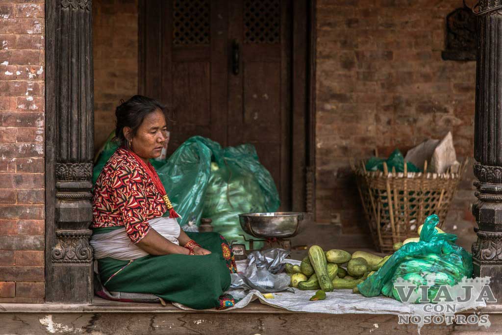 Mercado de Bhaktapur