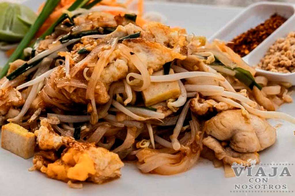 Pad Thai comida Tailandia