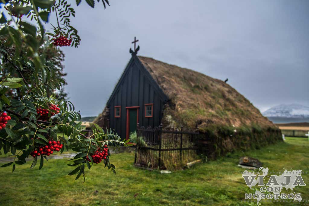Iglesias típicas de Islandia